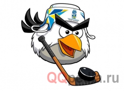 Hockey Angry Bird Хоккейная злая птичка