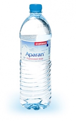 Родниковая вода в бутылках Апаран