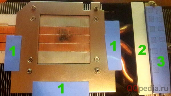 Какой толщины нужно брать термопрокладки для ремонта видеокарты nvidia 1080 1080ti